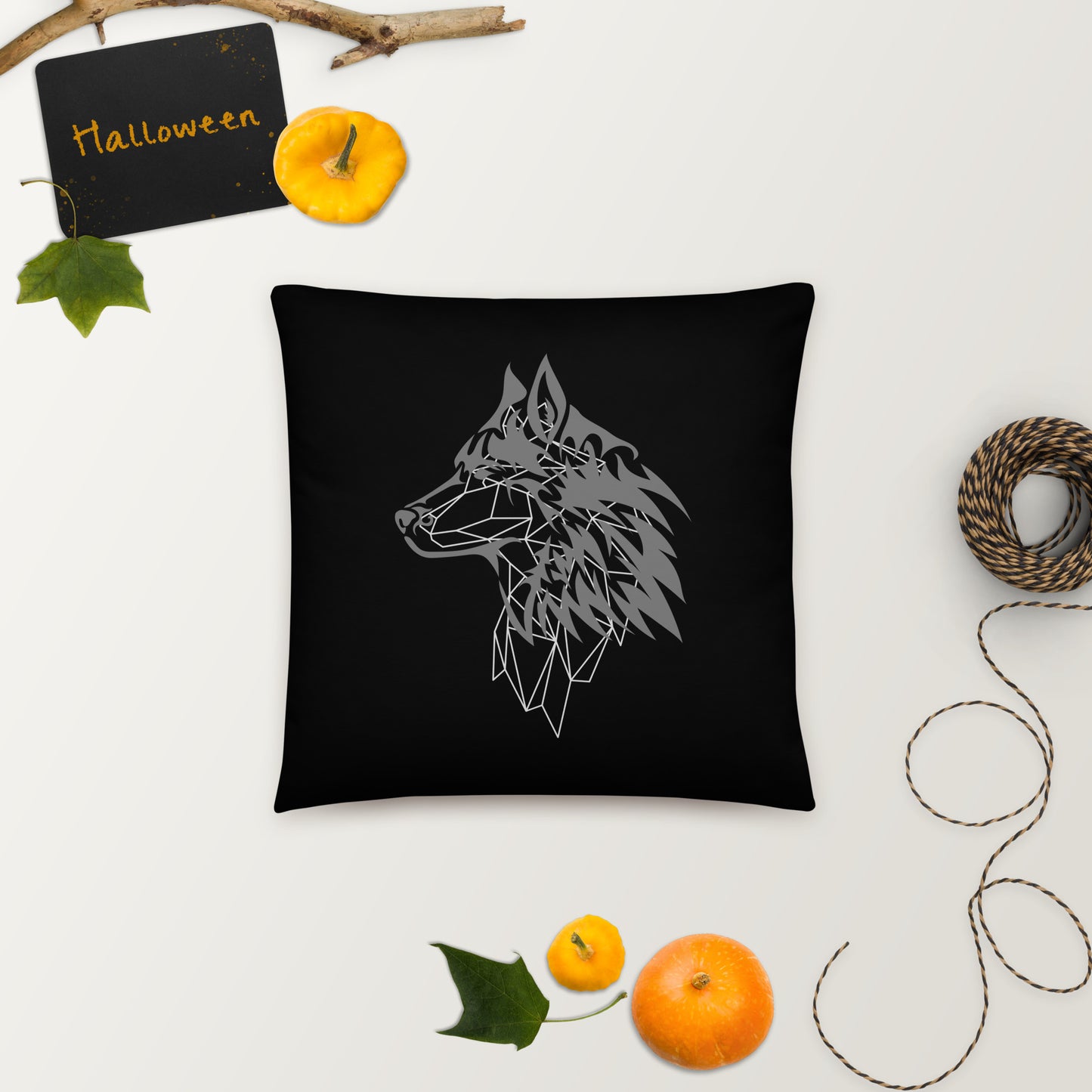 Wolf Pillow