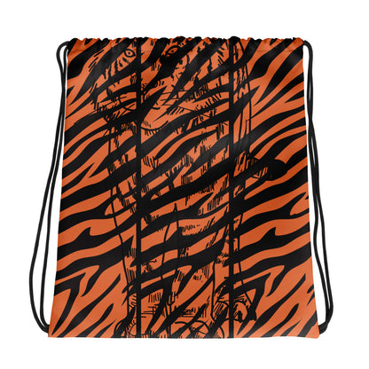 Tiger Drawstring bag