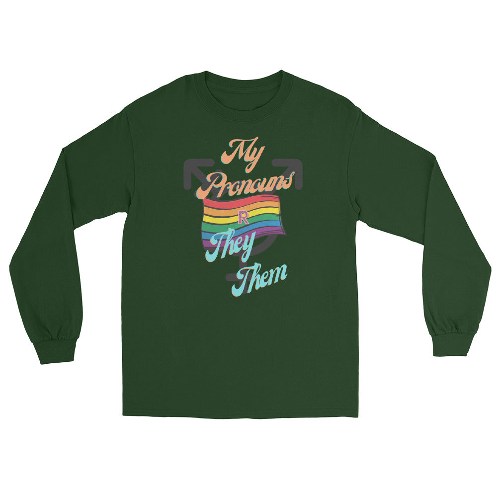 They/Them Long Sleeve Tee