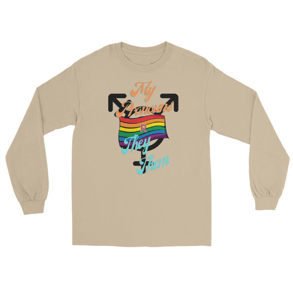 They/Them Long Sleeve Tee