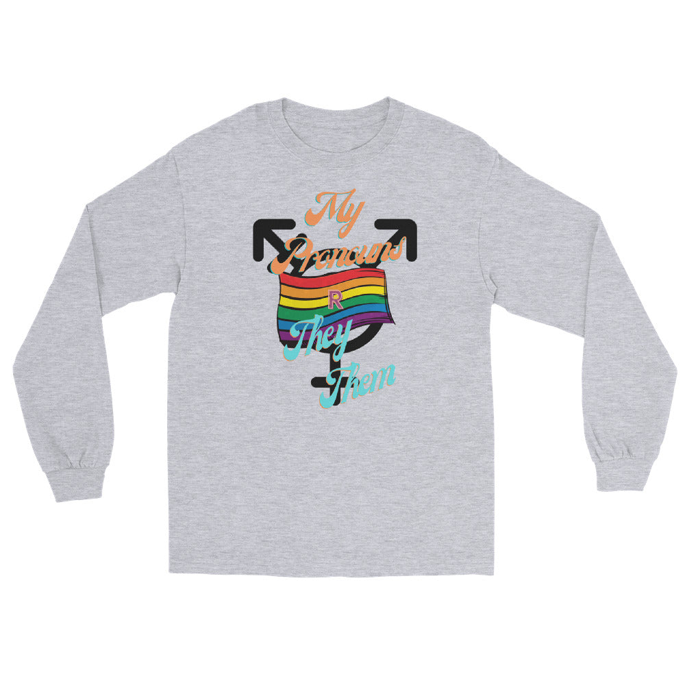 They/Them Long Sleeve Tee