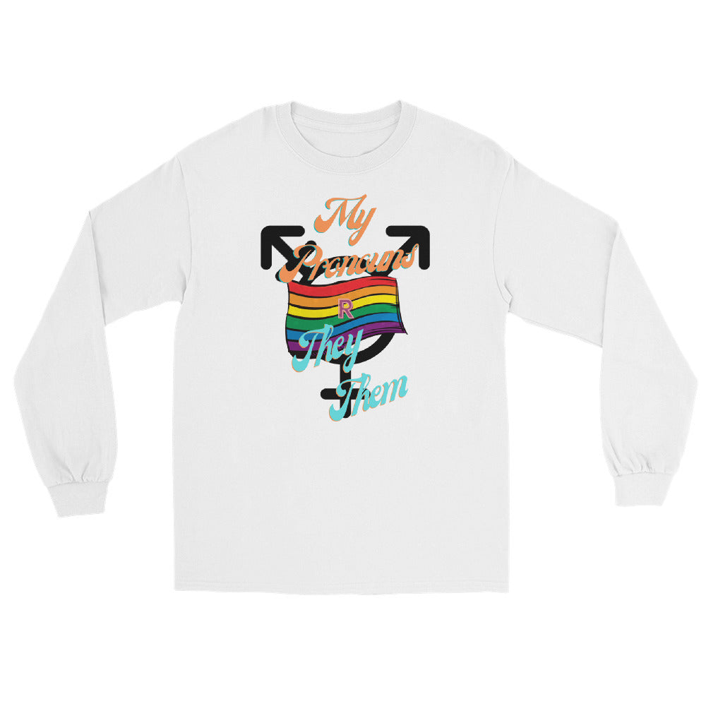 They/Them Long Sleeve Tee