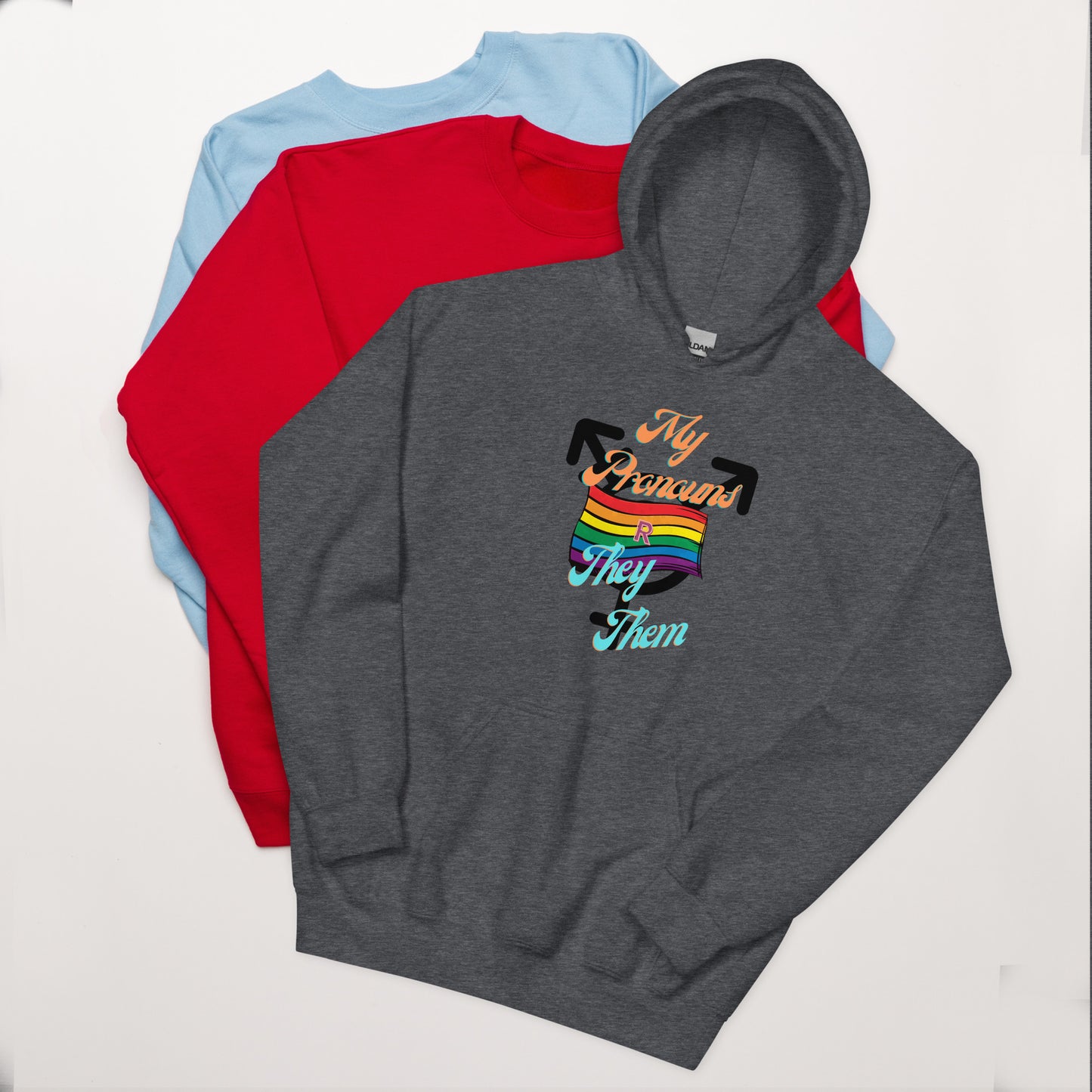 They/Them Fashion Hoodie