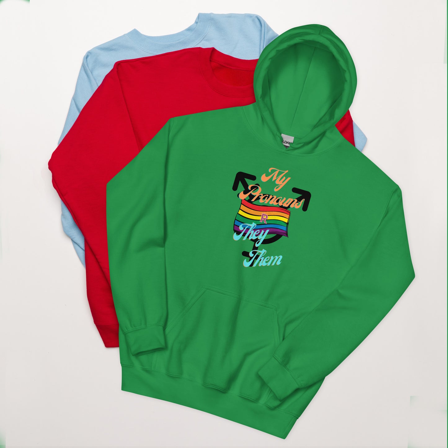 They/Them Fashion Hoodie