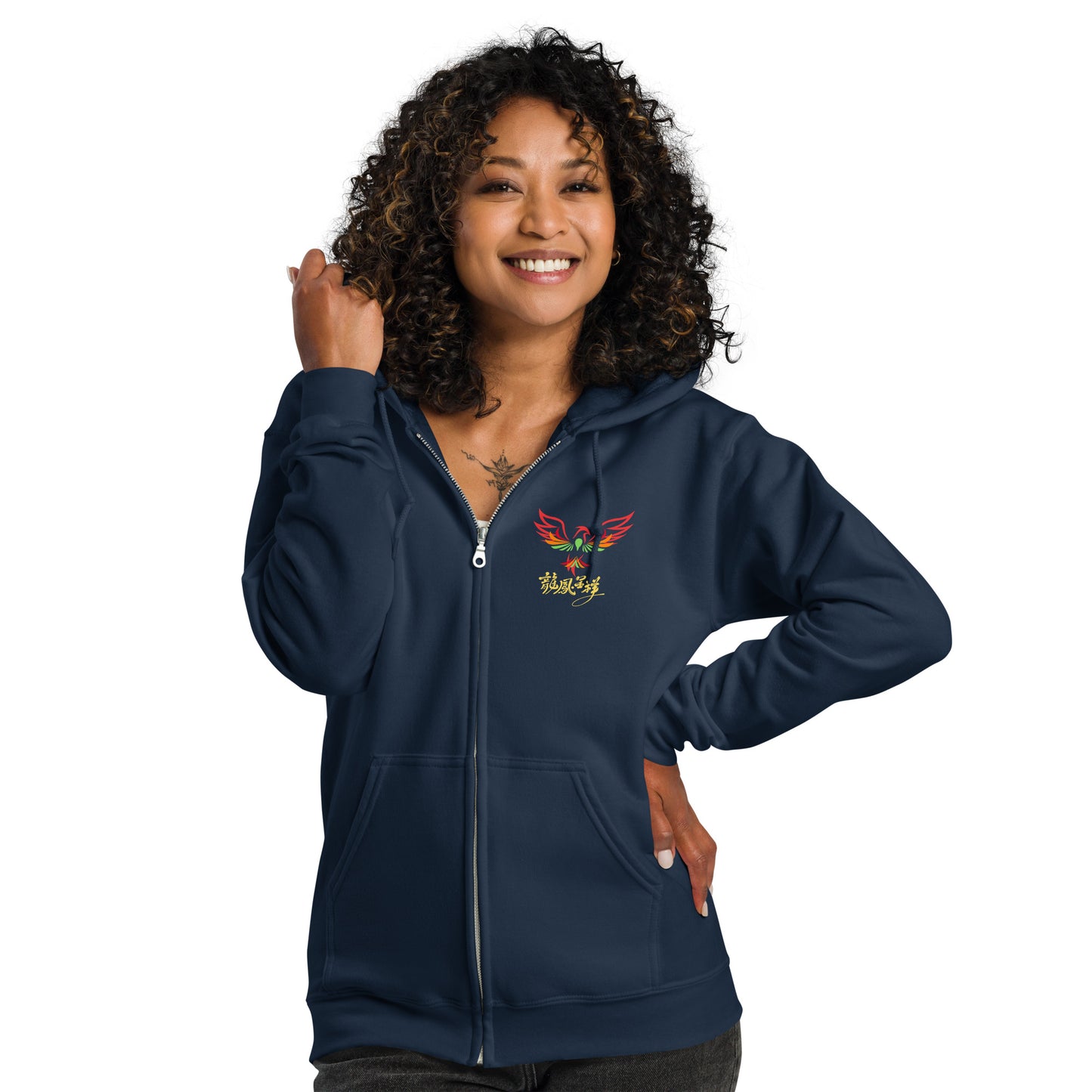 Phoenix zip hoodie